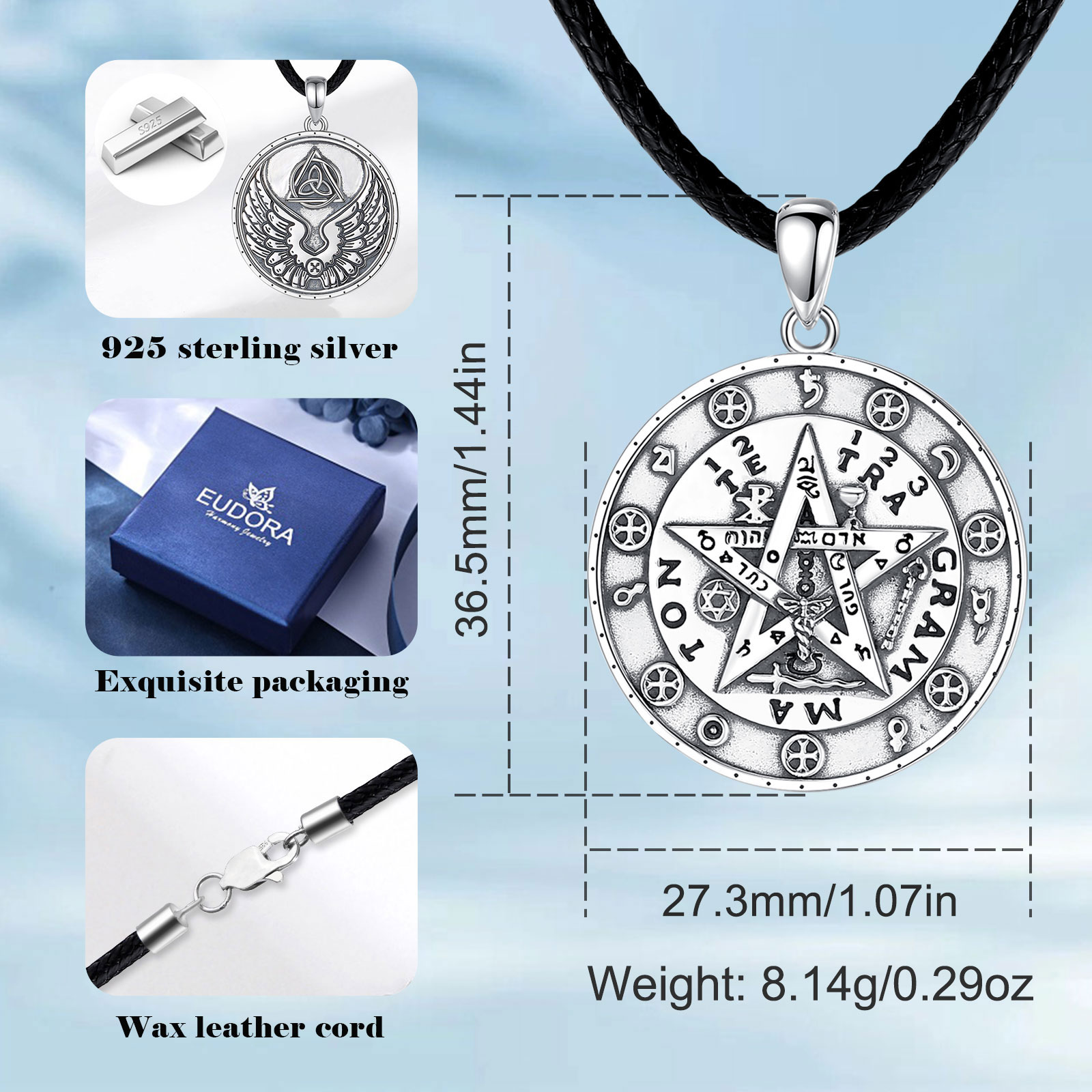 Eudora Halsketten aus 925er-St – 925 Sterling Silver Chain Necklace Men Bewertung und Preis