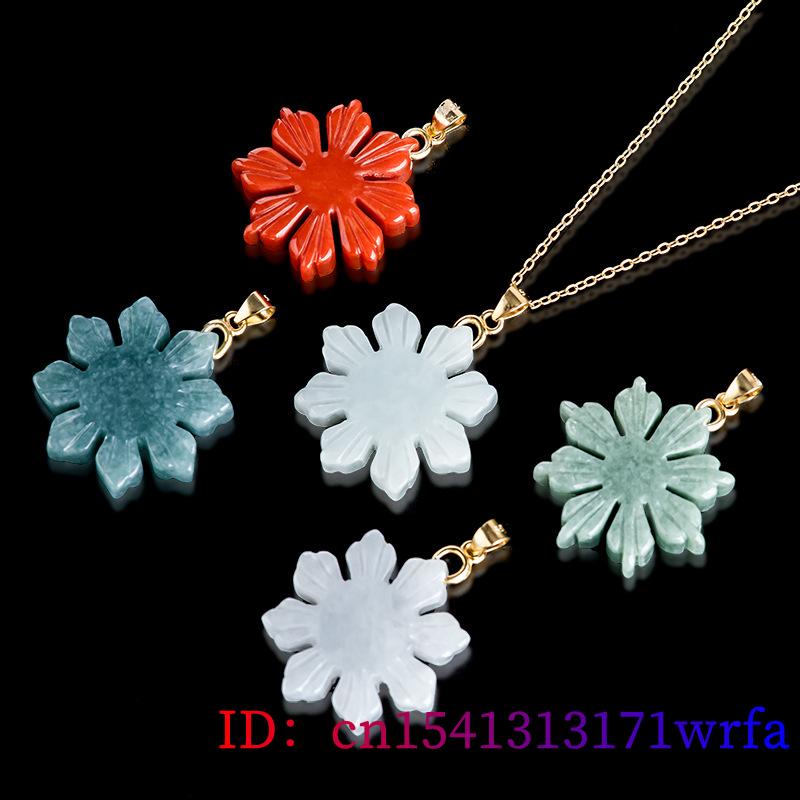 Myanmar Jade Sonnenblume Anhän – Necklaces Bewertung und Preis