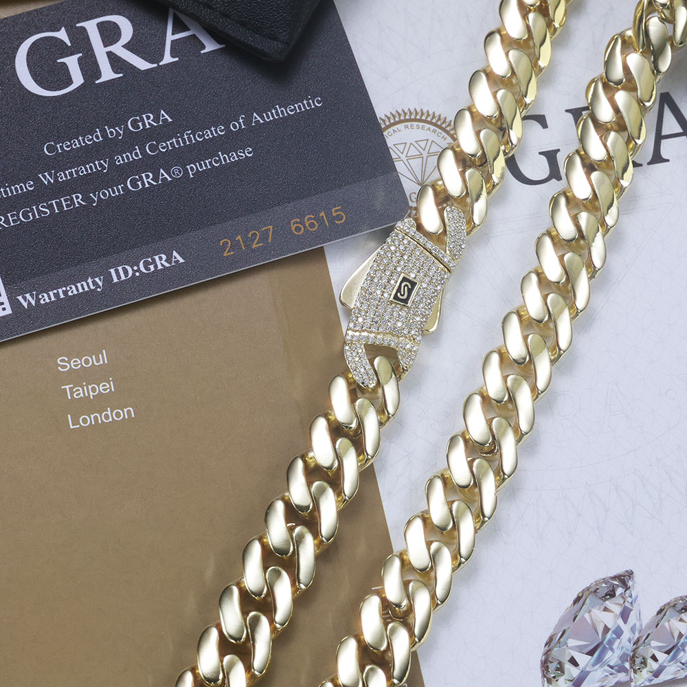 ESKEEM Neue Monaco-Kette aus 9 – Cuban Link Chain 12Mm Bewertung und Preis