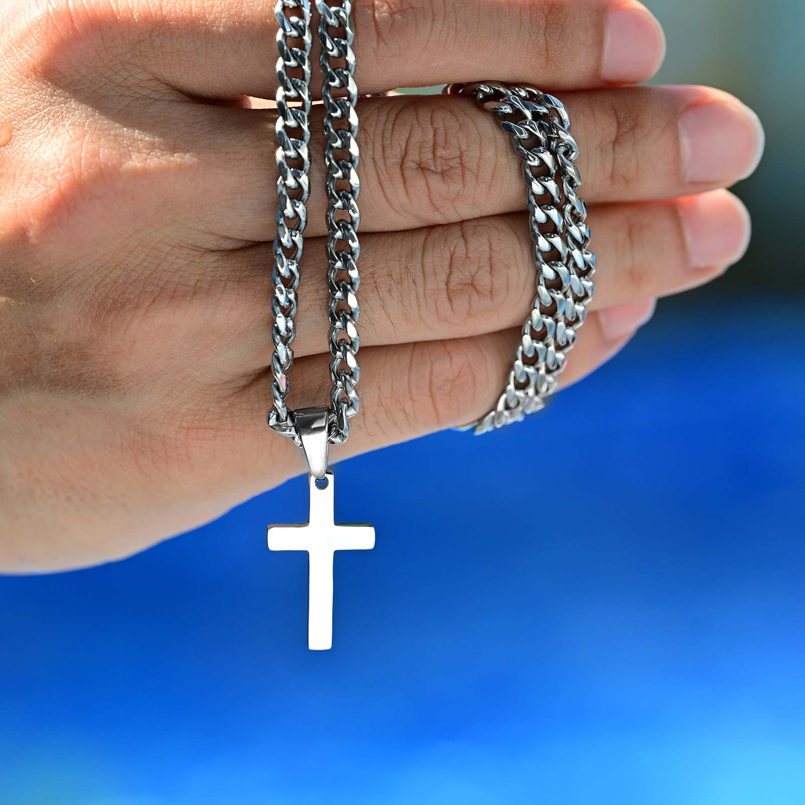 Hochwertige Kreuz-Halskette fü – Cuban Link Chain 12Mm Bewertung und Preis