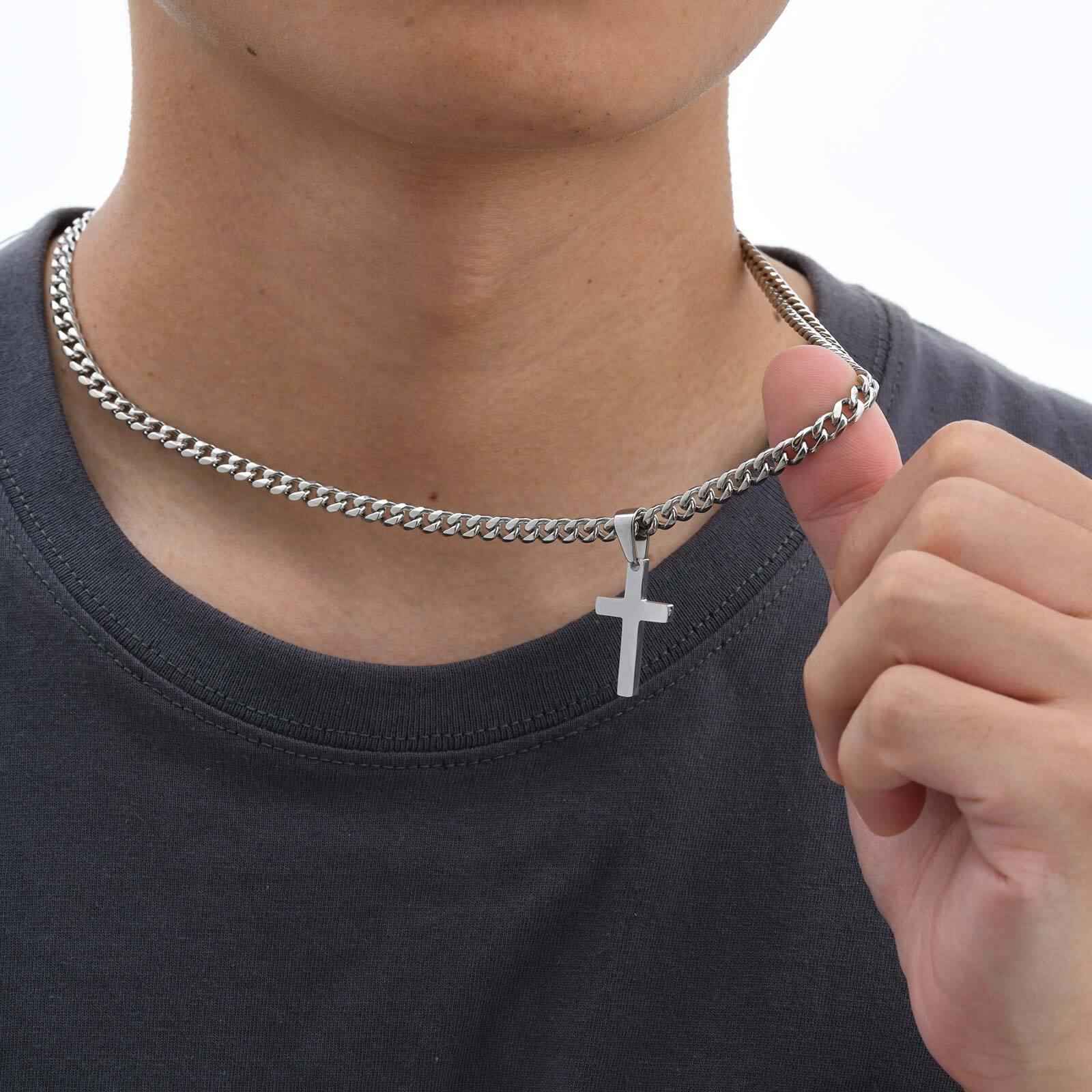 Hochwertige Kreuz-Halskette fü – Cuban Link Chain 12Mm Bewertung und Preis