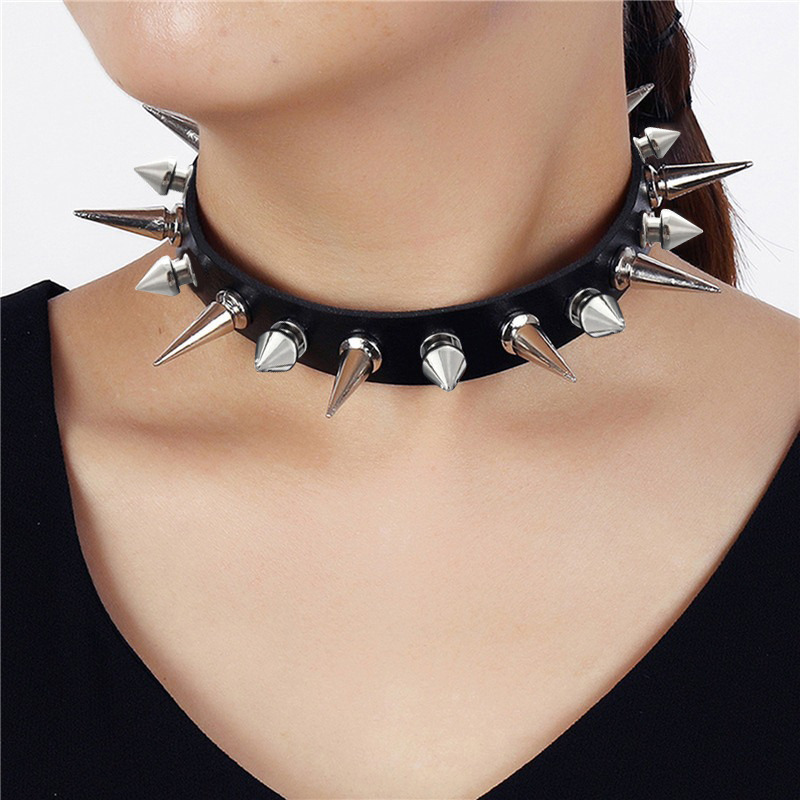 Punk Langer Spike-Choker aus K – Goth Punk Spike Choker Bewertung und Preis