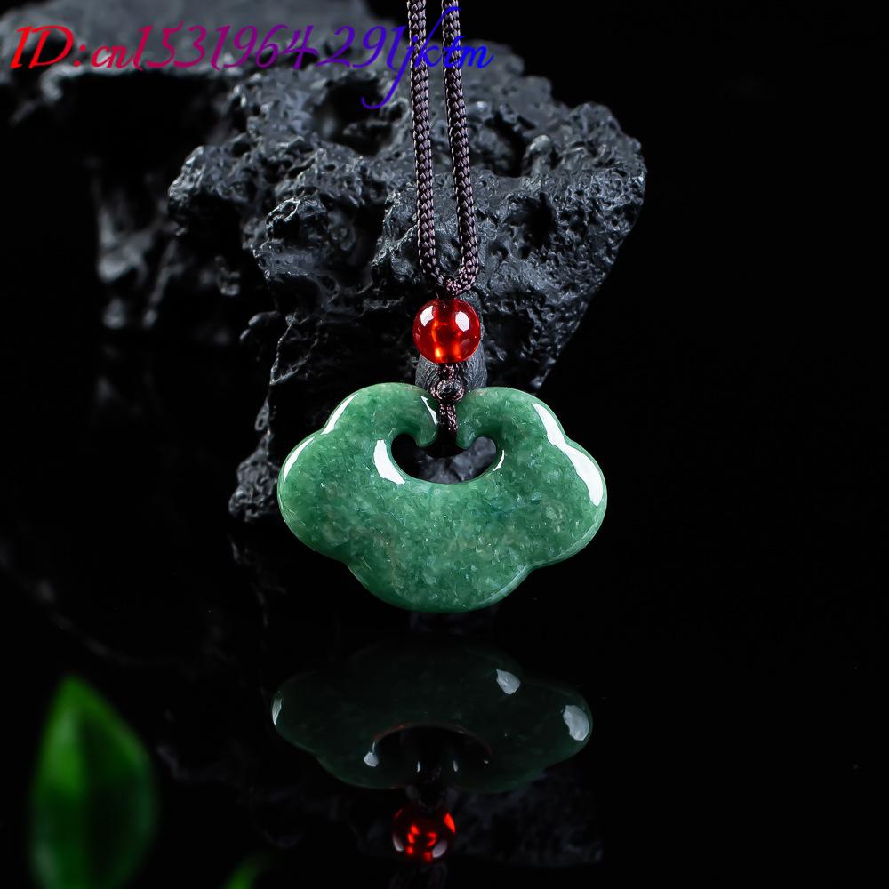 Natürliche Myanmar Jadeit Ruyi – Necklaces Bewertung und Preis